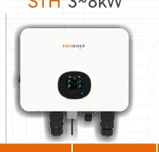 Sunways STH hybrid inverter from catalogue