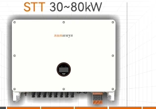 Sunways STT commercial inverter from catalogue